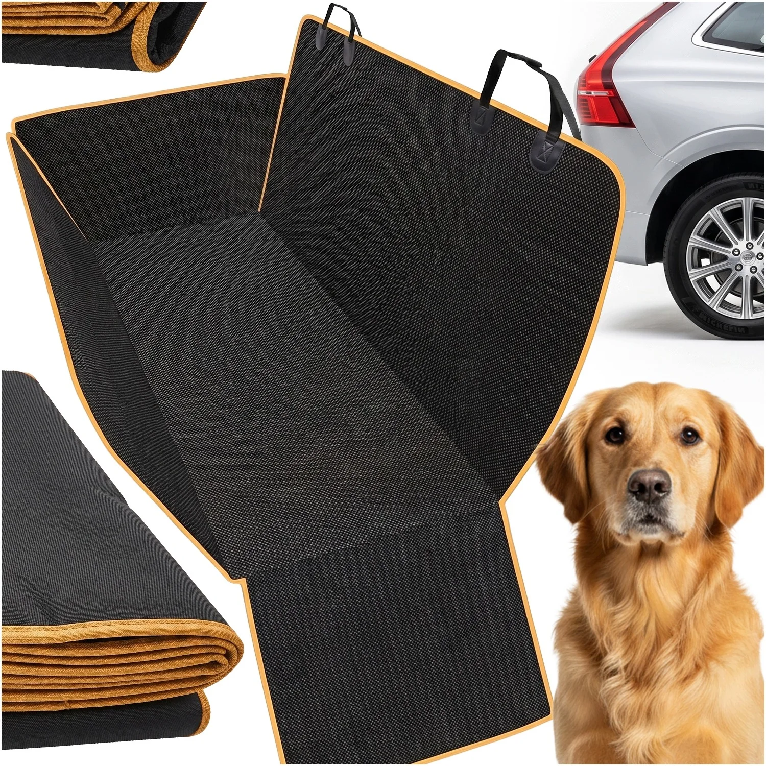 Tappetino Protettivo Impermeabile per Cani, Copertura per Bagagliaio Auto 180 X 105 Cm