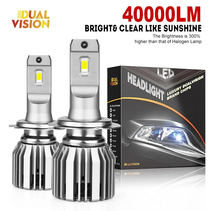 

H7 LED Canbus Headlights Bulbs 6500K 40000LM H4 H11 H1 9005 9006 9012 Hir2 110W LED Headlight Bulb HB3 HB4 Led 3570 Chip