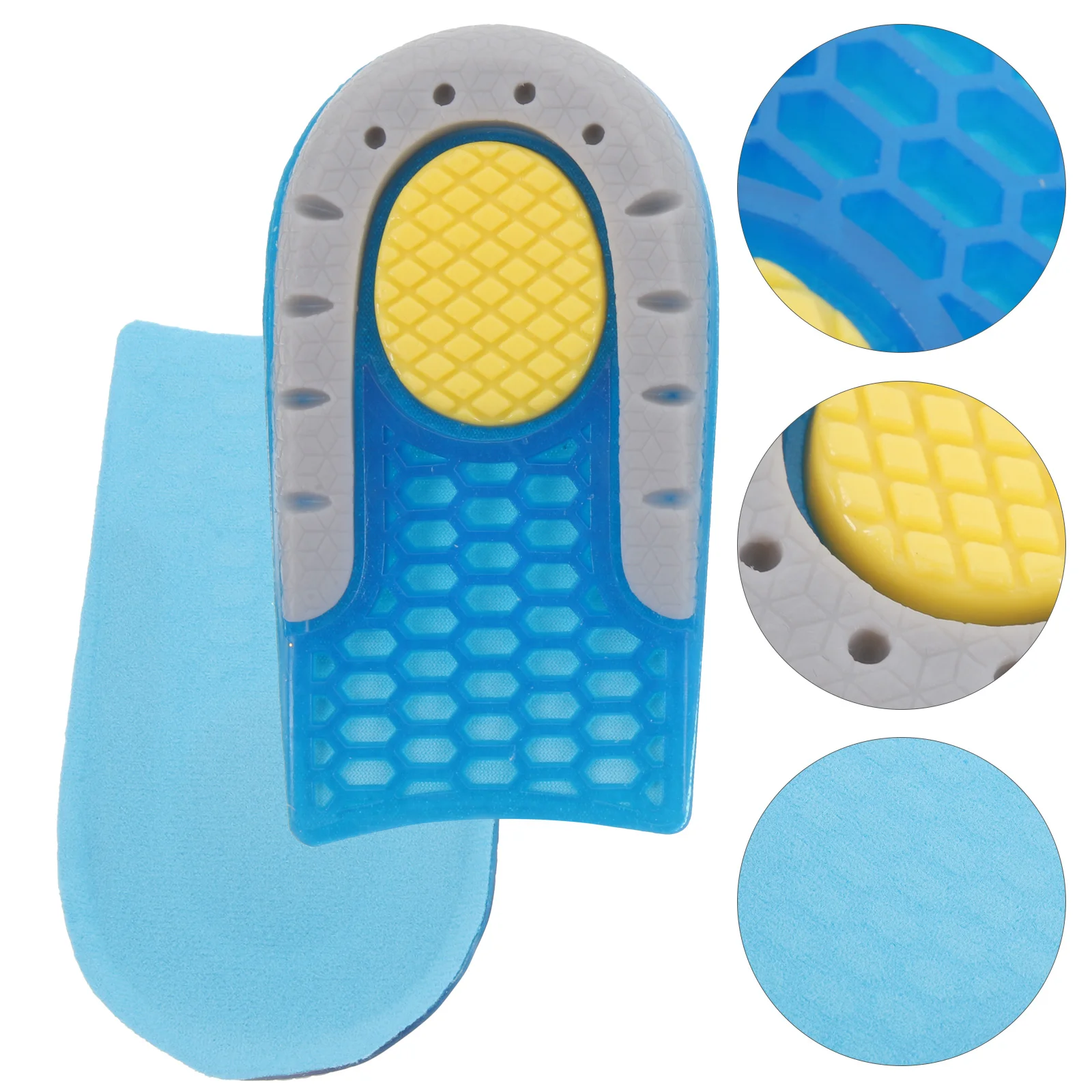 

Shock Absorbing Heightening Insole Invisible Shoe Mat Heel Cushion Increasing Insoles Increase Unisex Lifts for