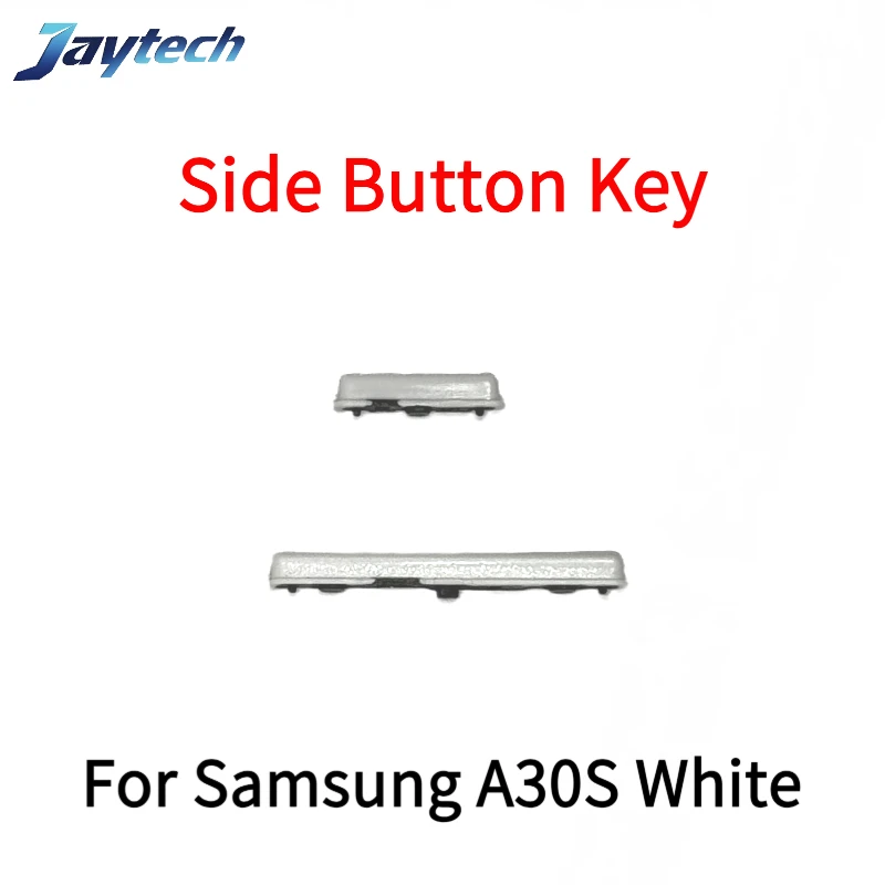 3 pz/lotto Del Telefono Nuovo Pulsante Del Volume di Alimentazione Per Samsung A20 A20S A21S A30S Custodia Del Telefono Esterno On Off Lato Parti Chiave