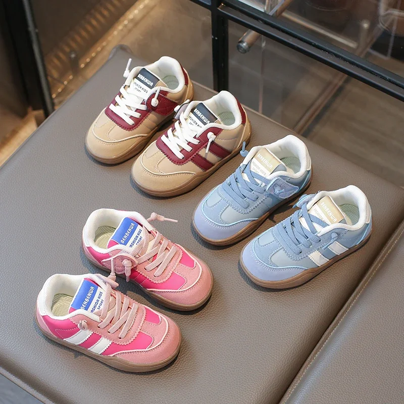 

Children's Versatile Fashionable 2026 Autumn New Sports Style Spring Autumn Girls' Moral Training Boys' Baby Board Shoes