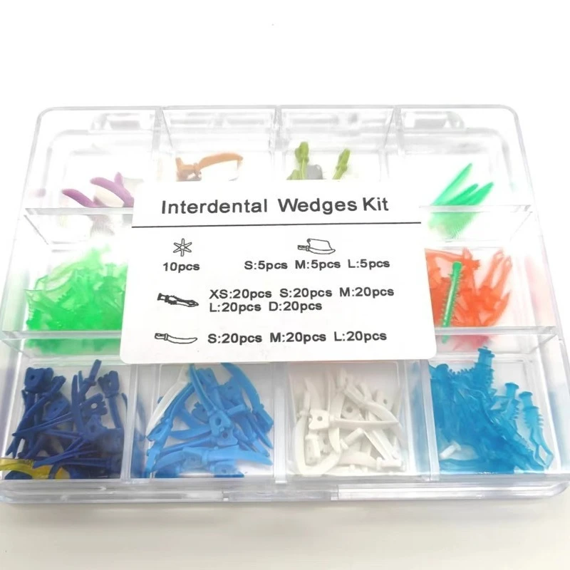 Lab Material Polypropylene Wedge Set. Gap Wedges. Wedge Kit with Full Range of Models s