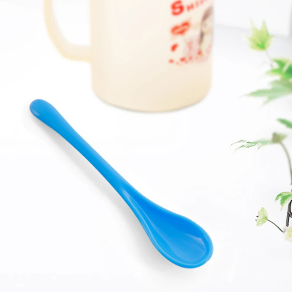 

20 pcs Feeding Measuring Spoons Plastic Kitchen Utensils Baking Ice Cream Baby Spoon Set Colorful Food Grade PP for Milk