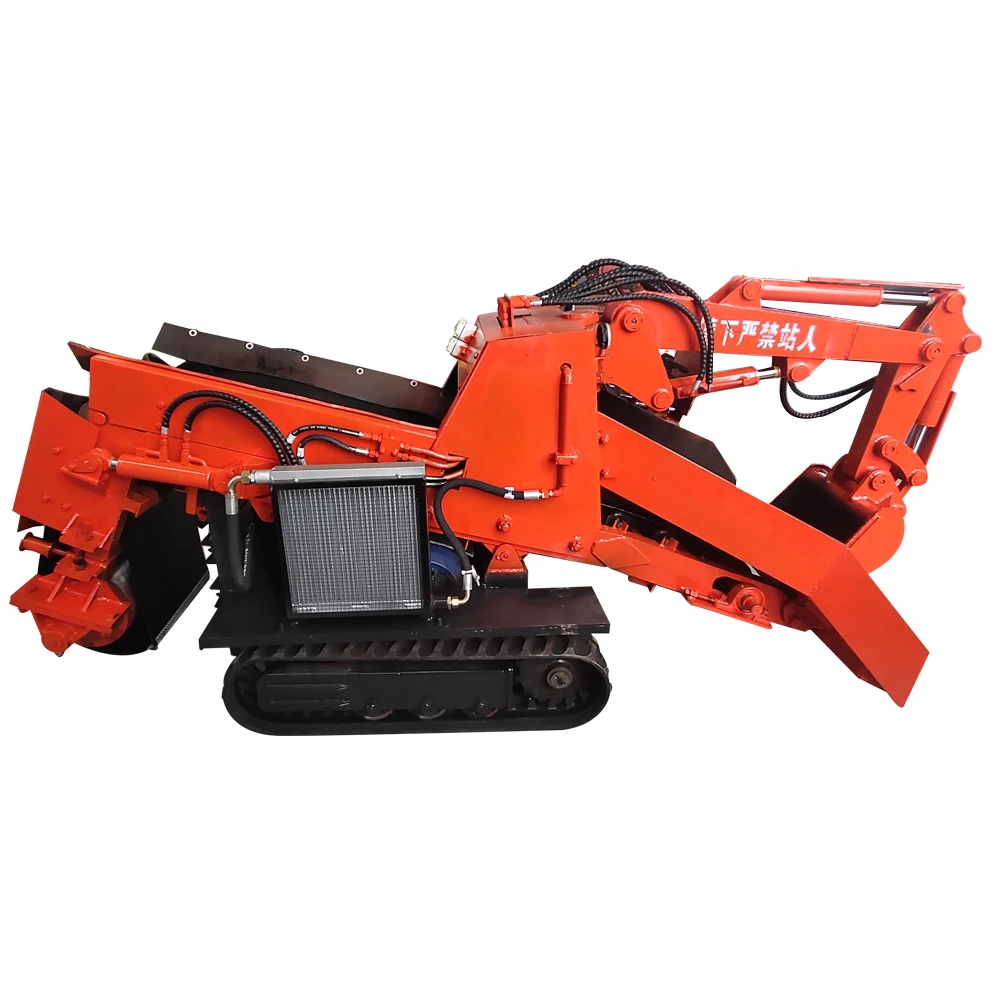 ZWY60/80/120/180 Slag Scraper Machine Hydraulic Underground Mine Tunnel Crawler Slag Remover Mining Mucking Loader