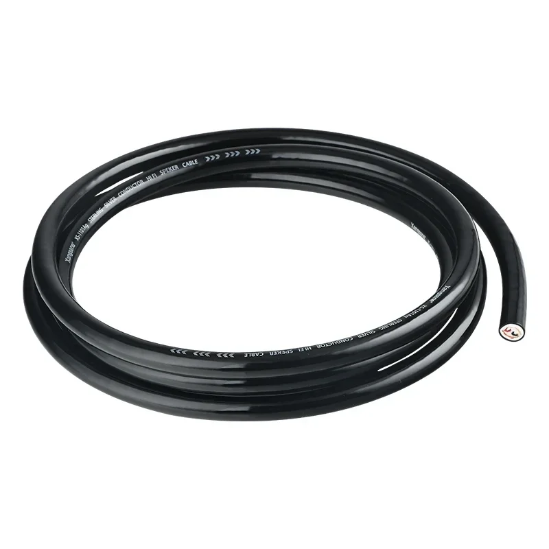 Hi-end czysty srebrny przewód głośnikowy 2*1,5 mm2 kabel głośnikowy HiFi Audio