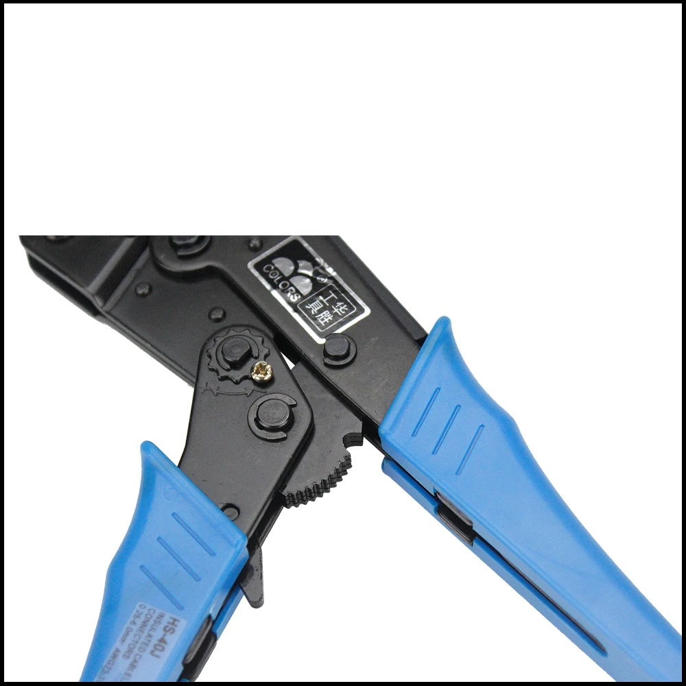 HS-40J Tool jaw pliers ratchet crimping plier insulated terminals 23-10AWG