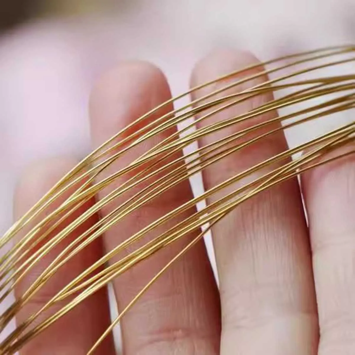 0.3 0.4 0.5 0.6 0.7 0.8 0.9 1 1.2 1.3 1.4 1.5 1.6 1.8 2 3 4 5 6mm Soft Fully Annealed Brass Round Bare Wire for Jewellery Craft