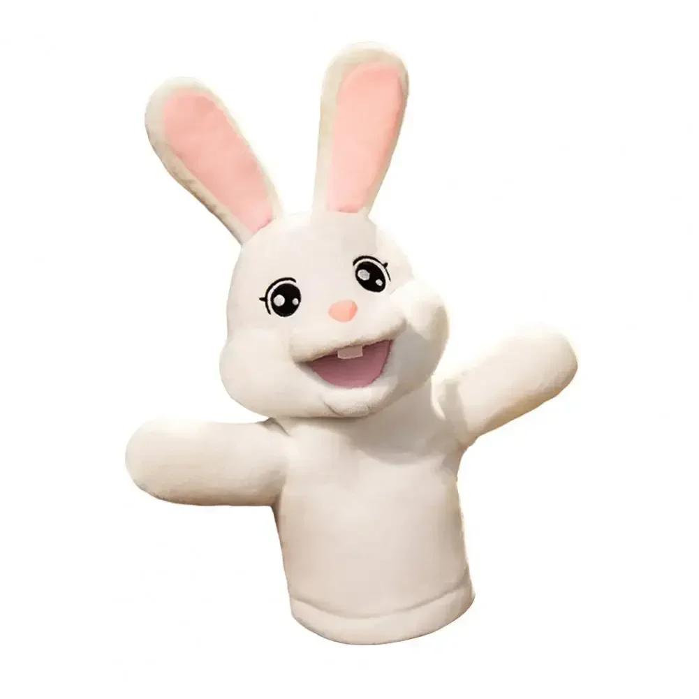 New arrival Animal Hand Puppet Rabbit Hand Puppet Telling Story Doll Toy Rabbit Glove Puppets Learning Aid Toys