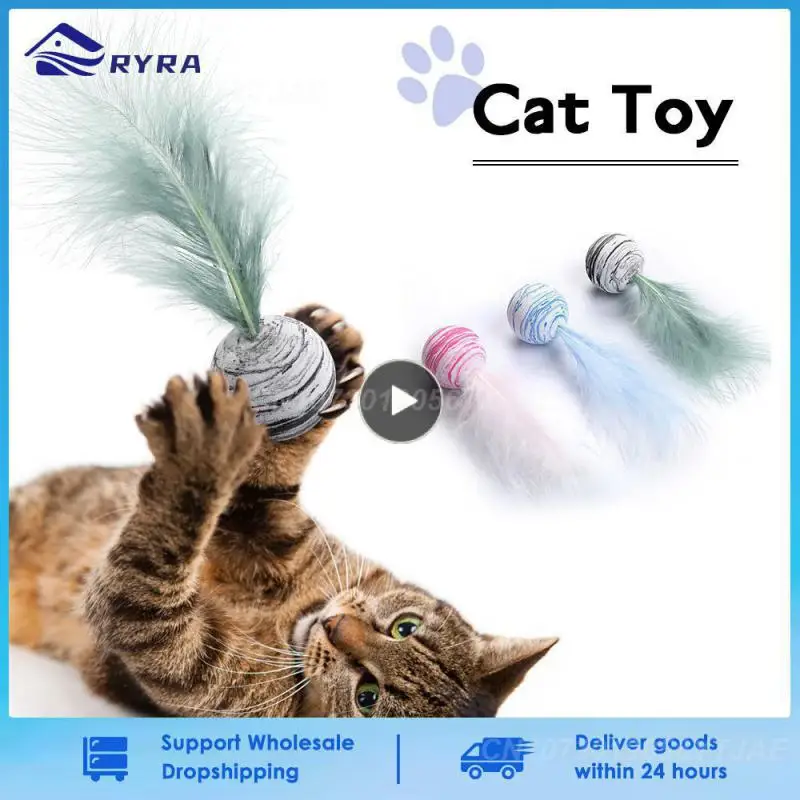 Cat toy Ball Funny Cat Toy Star Ball Plus Foam Ball Throwing Toys Interactive Plush Toys Pet Supplies katten toy