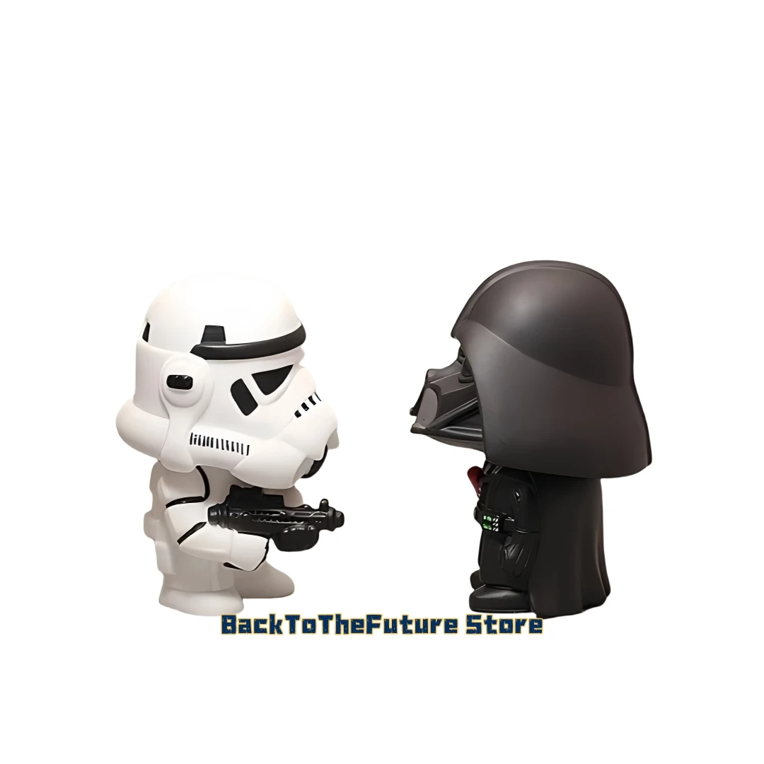 Hasbro Star Wars Movie 10cm Dark Trooper Stormtrooper Black Soldier Anime Action Figure Doll Mini Toys Model For Children Gift