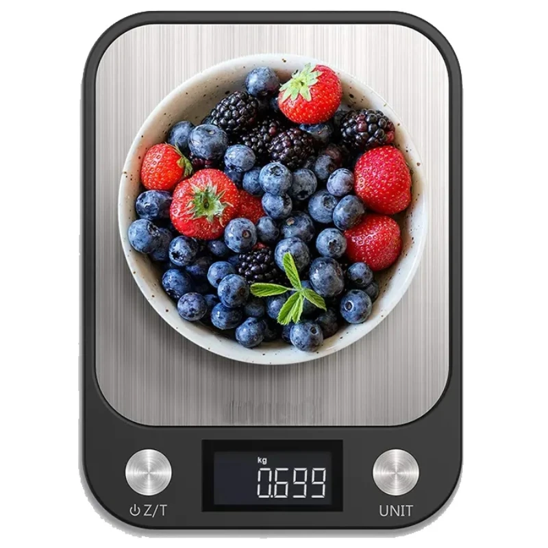 

Кухонные весы 15 кг/1 г из нержавеющей стали, пищевые, кофе, кухонные водонепроницаемые весы, цифровые весы для выпечки еды, молока, овощей