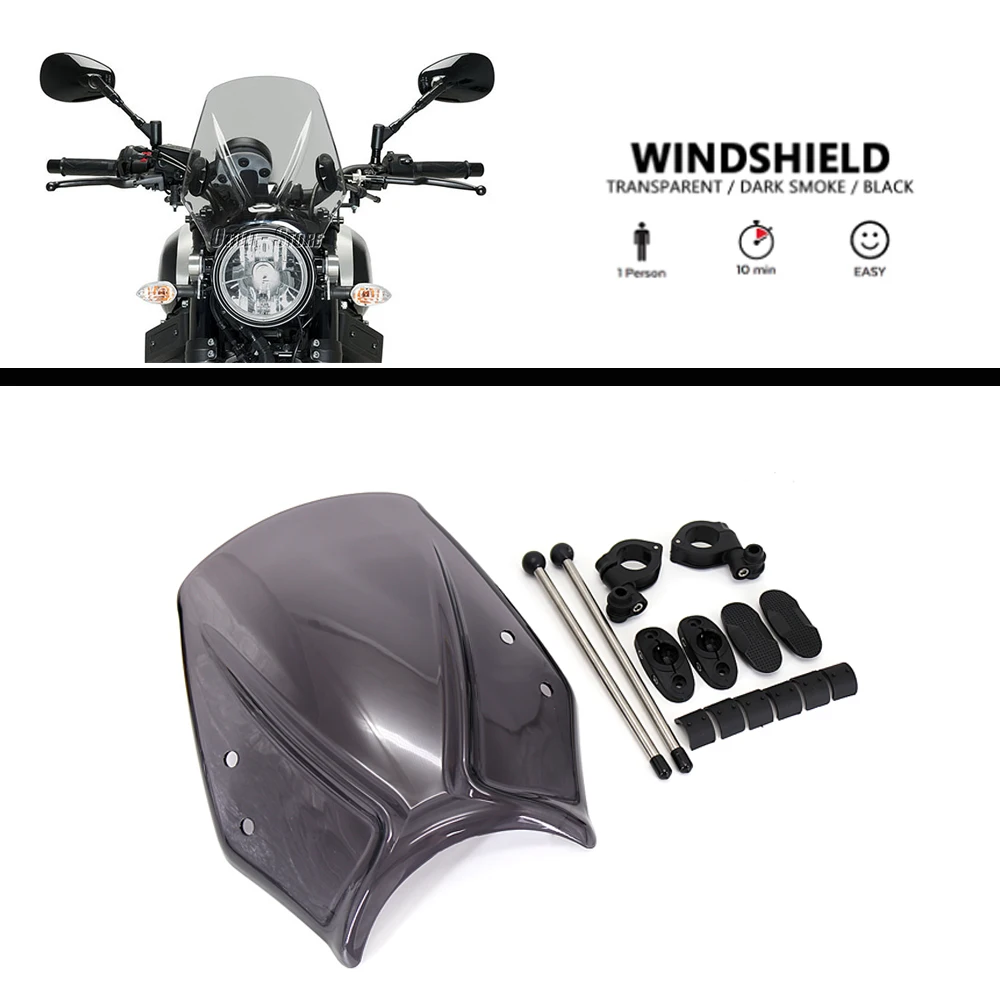 NEW Motorcycle RNINET R9T Windscreen Windshield For BMW R NineT NINET R NINE T RnineT r9t  Wind Shield Screen Protector