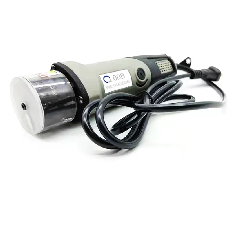 

GDB portable tungsten pole sharpening machine GM400 can grind the tip and flat head to cut off light weight and easy to carry