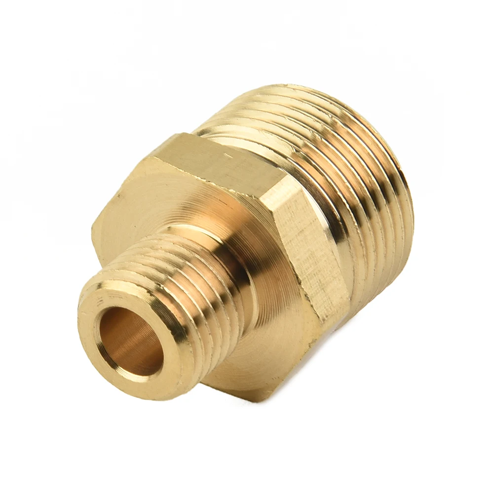 

Accessories Adapter Brass Connector High Quality Internal Pipe M22x15mm Male G1/4\" Resistance Corrosion Practical