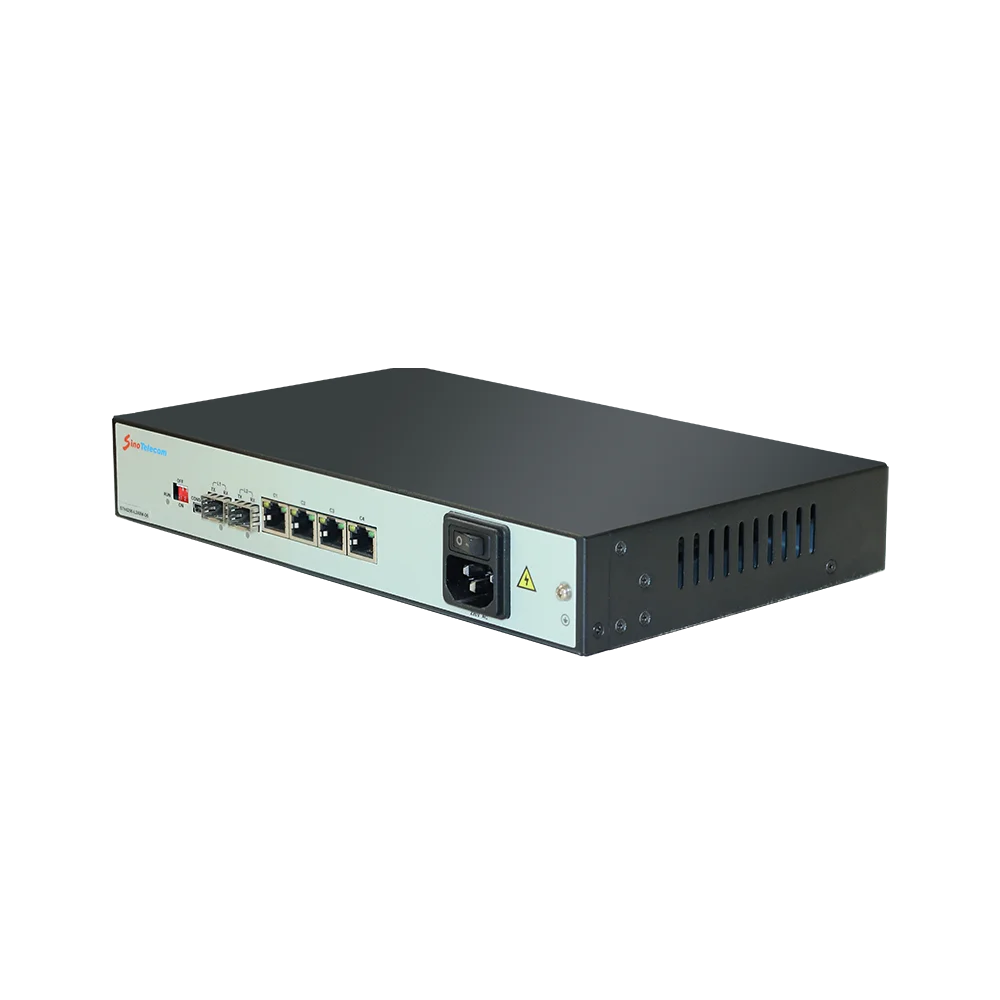 Dual SFP Fiber Media Converter Ethernet Terminal for Telecom & Enterprise