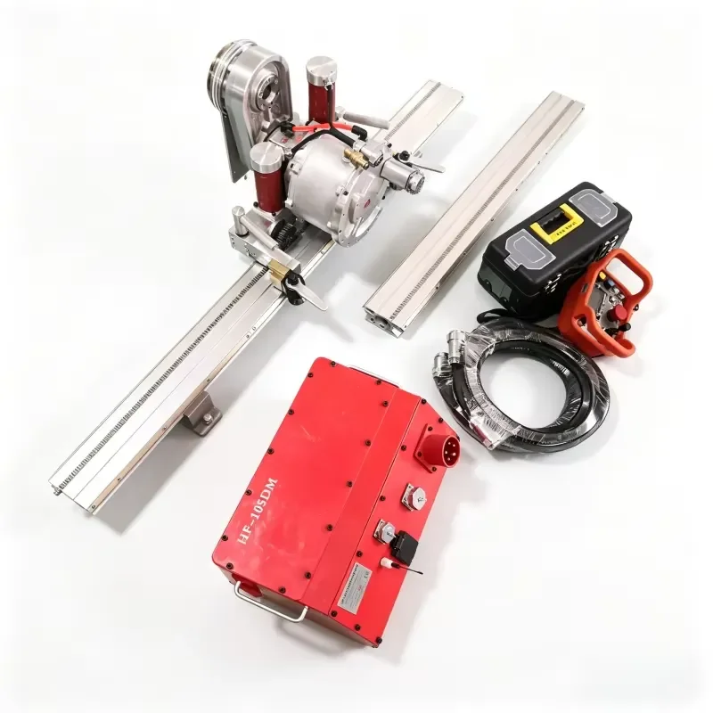 Professional Hydraulic Track Wall Saw Cutting Machine with Wire System for Reinforced Concrete