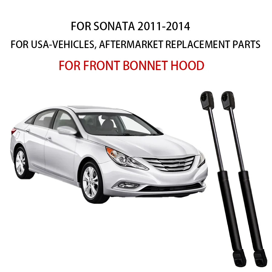 

For Sonata 2012-2011-2014 6489 2pcs Front Hood Lift Supports Shocks Strut