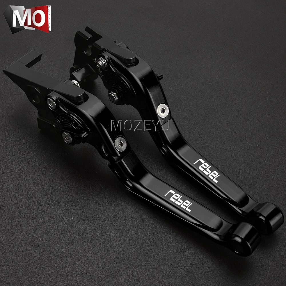 Motorcycle Adjustable Brake Clutch Levers For Honda Rebel 300 500 CMX300 CMX500 Rebel300 Rebel500 2017-2021 2022 2023 2024 2025