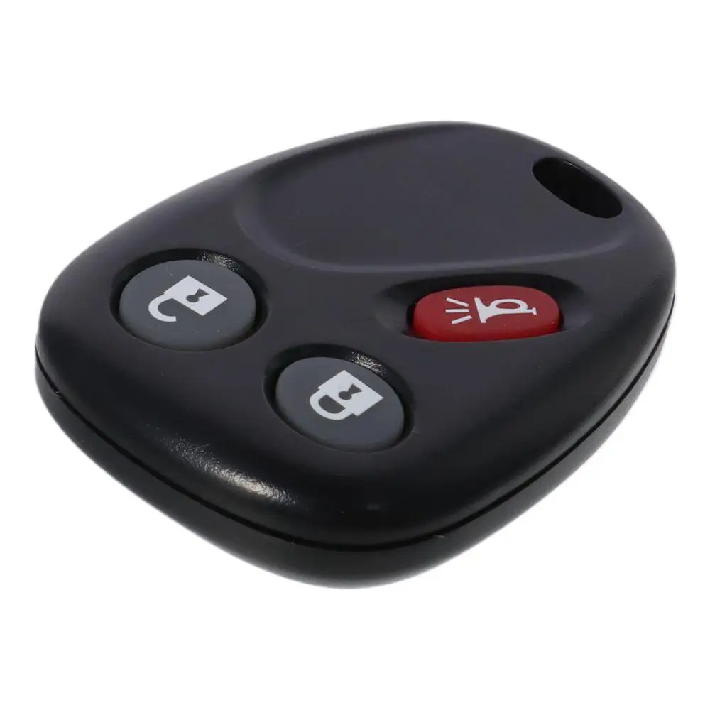 Car Accessories Plastic Key Shell Black Red Key Fob Key Fob Shell for Chevrolet