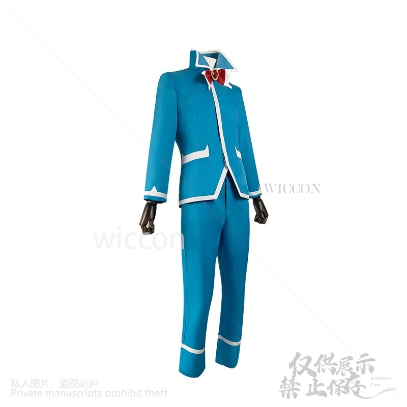 Добро пожаловать в школу демона Irumakun Cos Suzuki Iruma аниме костюм японский Jirai Kei синий DK униформа пальто брюки парик индивидуальный новый