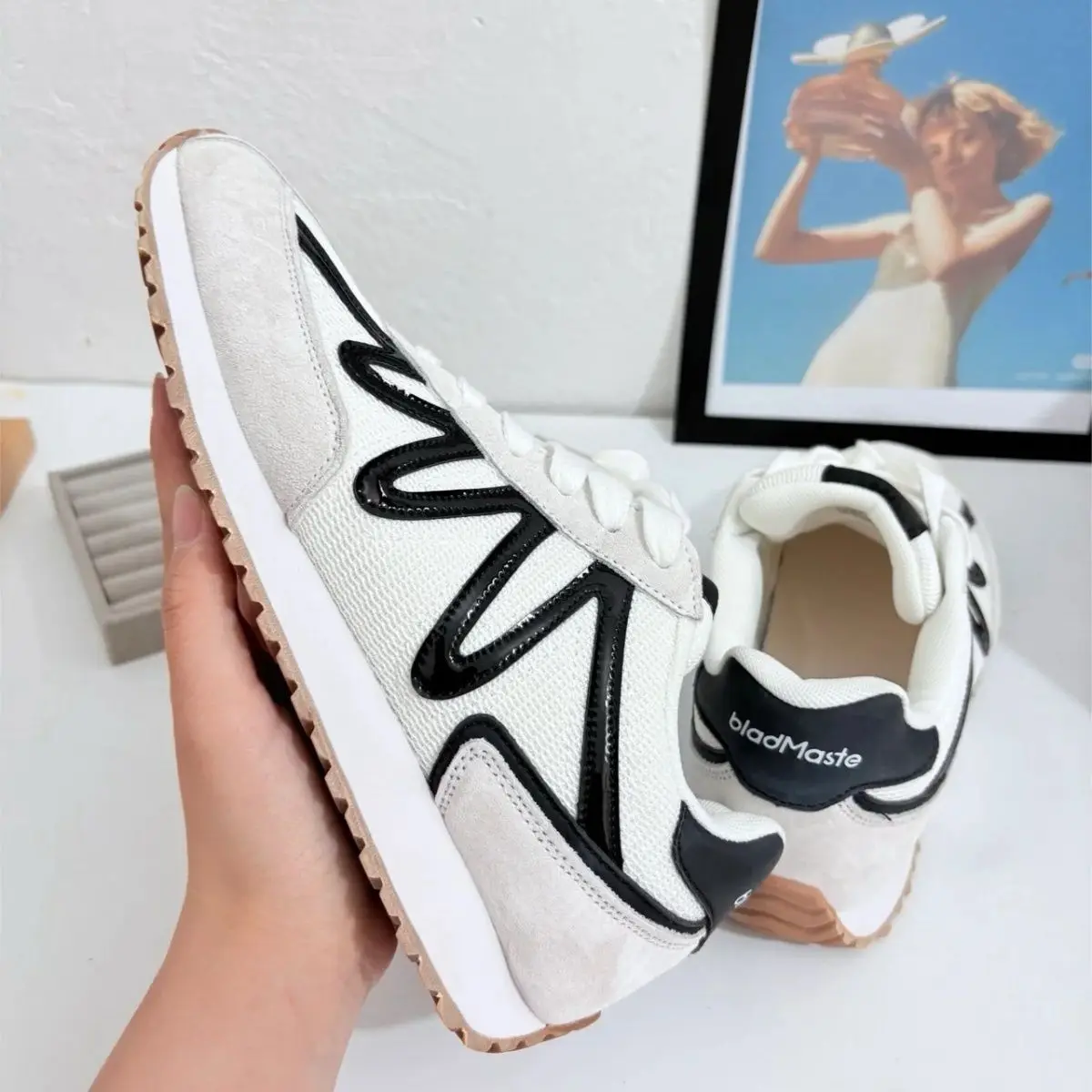 أحذية مشي عصرية للرجال في الهواء الطلق أحذية رياضية كاجوال للرجال والنساء أحذية رياضية مبطنة للركض أحذية مشي مضادة للانزلاق #5