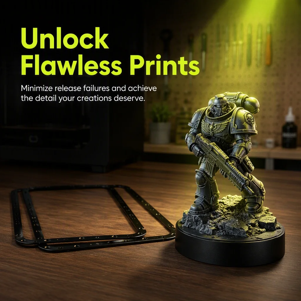 Wiederverwendbarer Metallrahmen-Filmhalter für ANYCUBIC Photon P1 CNC-gefräste Filmklemme als Ersatz für Harzbehälter 3D – Detail 5