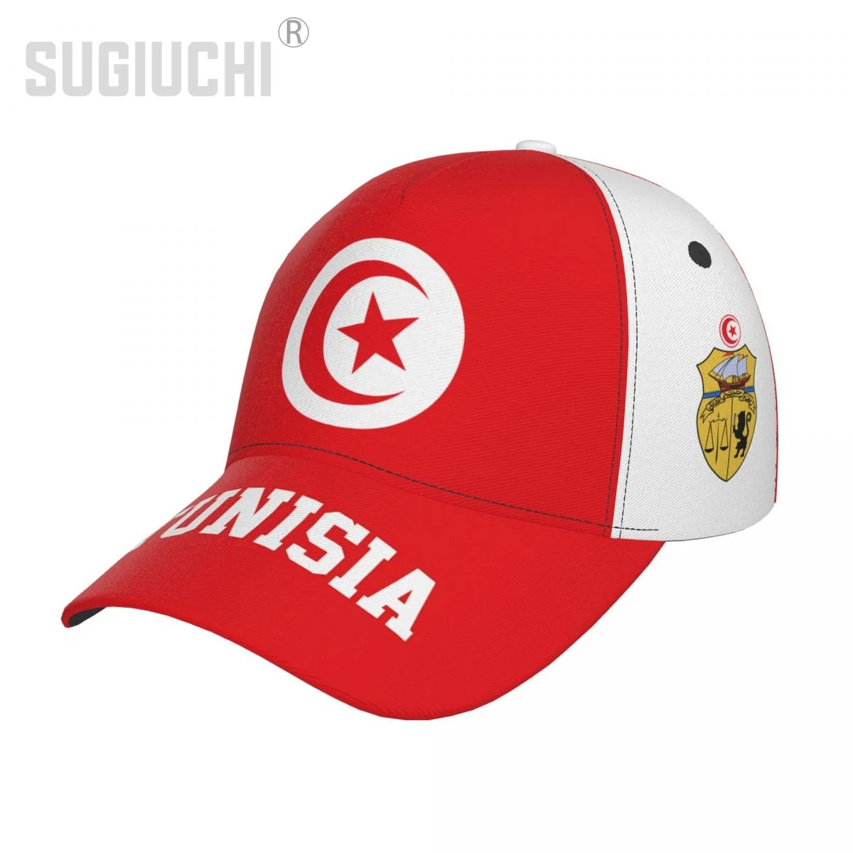 Unisex Tunisia Flag Tunisians Adult Baseball Cap Patriotic Hat for Baseball Soccer Fans Men Women