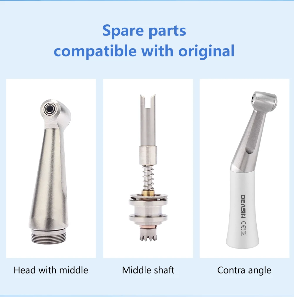 Zahnärztliche Handstück-Sets für Studenten: Dental 2 MAX LED Hochgeschwindigkeits- und FX Niedriggeschwindigkeits-Handstück-Sets mit 2/4 Anschlüssen – Detail 7