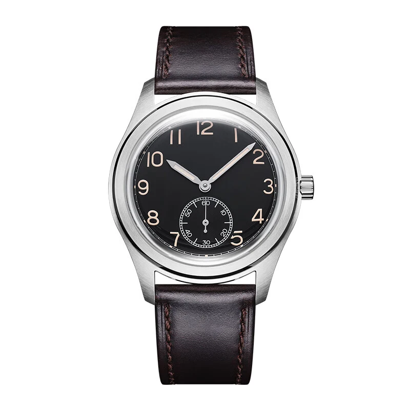 Мужские автоматические часы Parnis, 38 мм, роскошные механические наручные часы, 5 атм, водонепроницаемые, с сапфировым зеркалом, второй второй циферблат