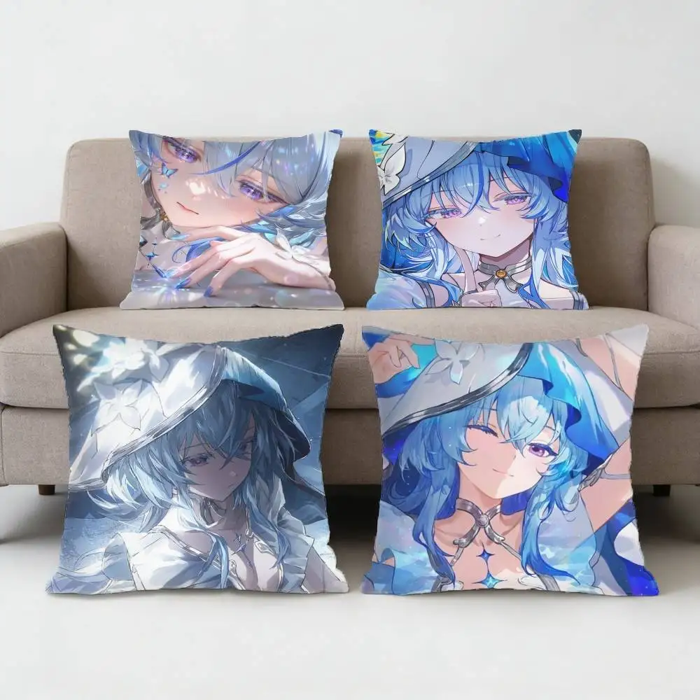 

Open world Game Wuthering Waves Shorekeeper Pillow Case Anti-dustmite Pillowcase Invisible zipper Sofa cushion cover for bedroom