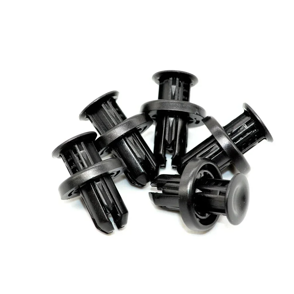 12pcs Car Under Cover Retainer Clips Nylon 91505TM8003 For Honda Bumper Wheel Well Liner Push-Type Retainer Clips