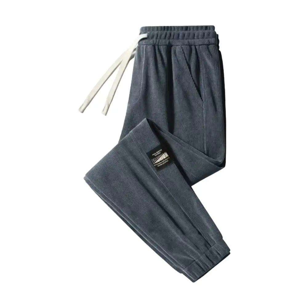 

Summer Breathable Black Sweatpants Men Joggers Sportswear Baggy Trousers Male Casual Track Pants Size Daily Wear Sweatpants