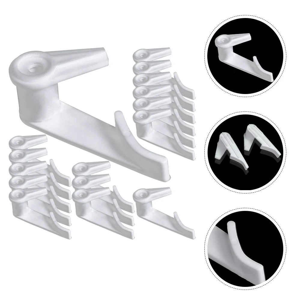 

100Pcs Lamp Shade Fixed Buckle Easy Install Ceiling Light Clips for LED Ceiling Lamp Mounting Hardware LED Light Clips