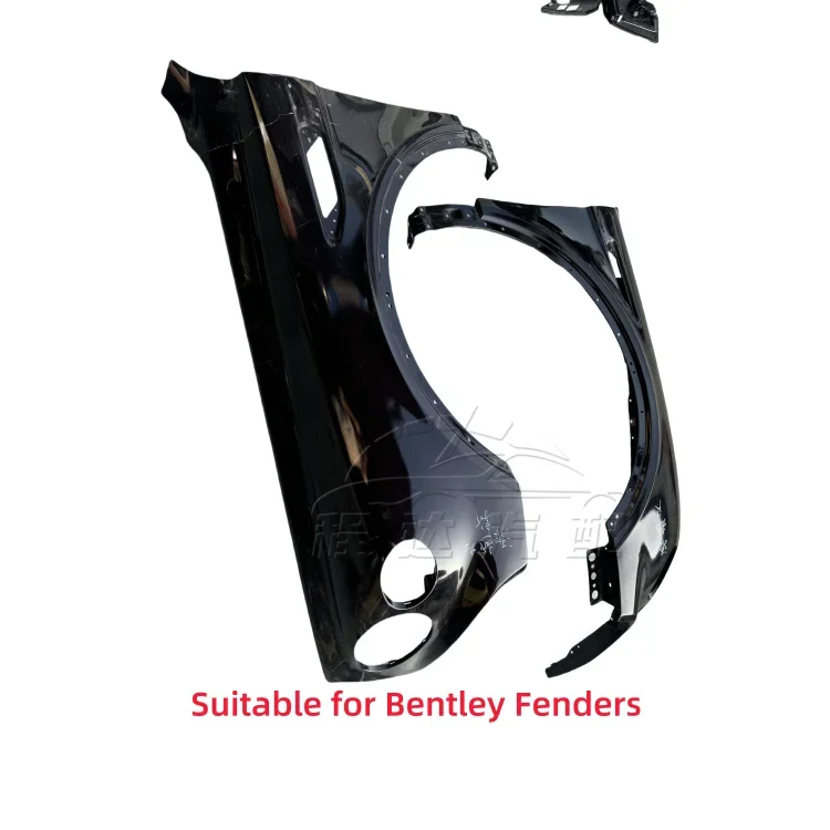 2022年式ベントレー・ベンテイガ用高品質フロントフェンダーライナーセット、金属・プラスチック素材、左右セット、フロントバンパーを含む