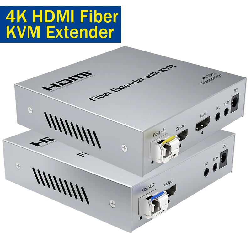20Km Hdmi Fiber Kvm… - image