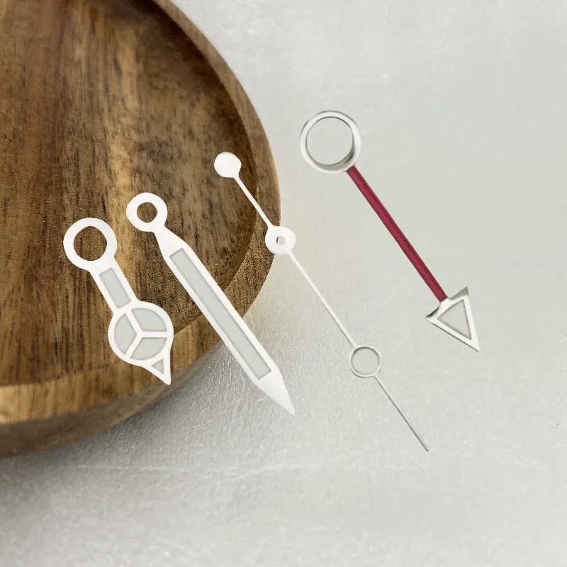 GMOGAR multifuncional NH34 movimiento automático para Seiko GMT verde luminoso reloj de buceo manecillas luminosas aguja accesorios de reloj