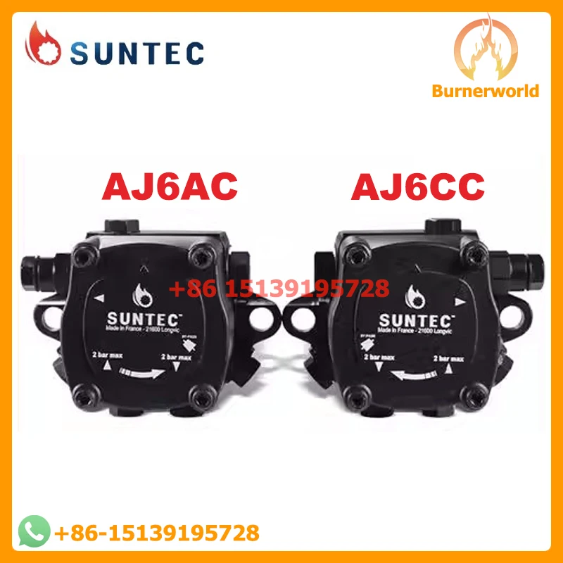 

100% Оригинальный масляный насос SUNTEC AJ6CC AJ6AC AJ6CE, дизельный насос Suntec, шестеренчатый насос SUNTEC AJV6AC для горелок Riello/Baltur