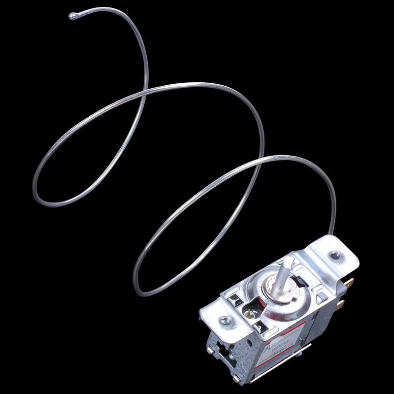 AC 220V-250Vโวลต์5(4) 3-Pin 5.8Mm Dia Shaftตู้เย็นThermostat