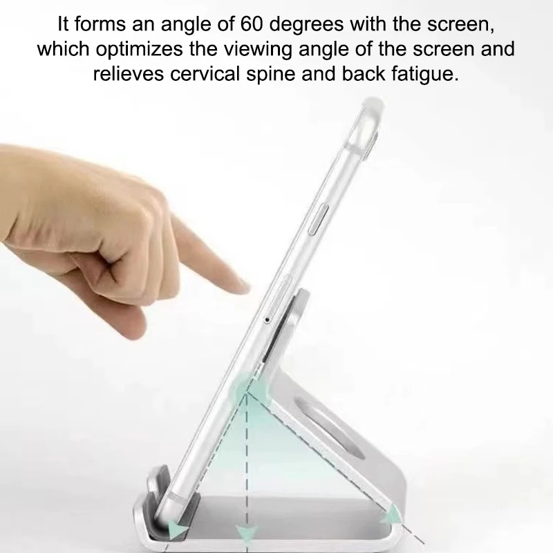 Support de téléphone Portable de bureau en métal pour Smartphone, support de bureau pour tablette de 13 pouces, support de rangement Portable, support de téléphone résistant aux chutes