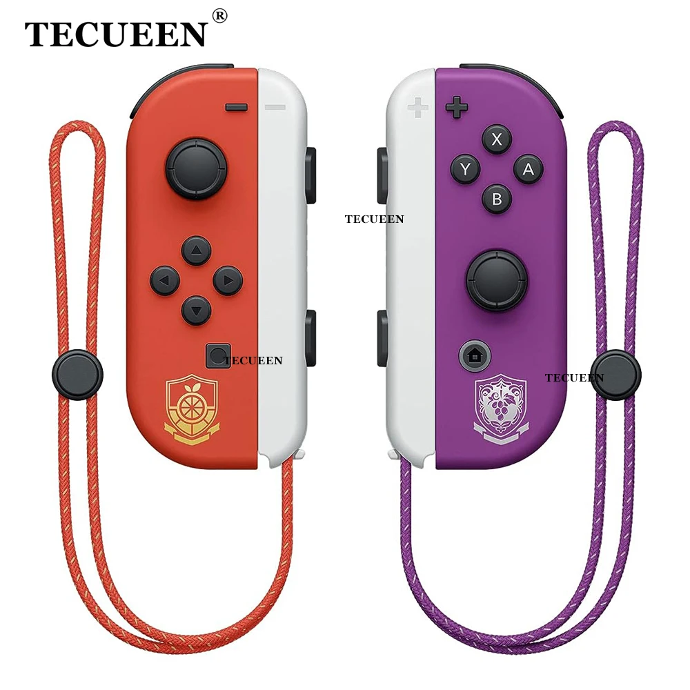 PM Scarlet Violet Edition 교체 쉘 Nintendo Switch OLED Joy-Con 수리 DIY 부품 하우징 케이스 액세서리