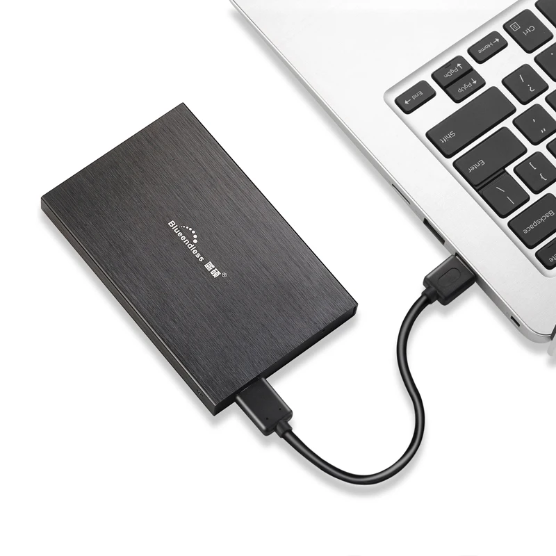 Blueendless Ổ Cứng Di Động Gắn Ngoài USB3.0 500GB/2T/750G Các Thiết Bị Lưu Trữ Đĩa Dành Cho Máy Tính Laptop