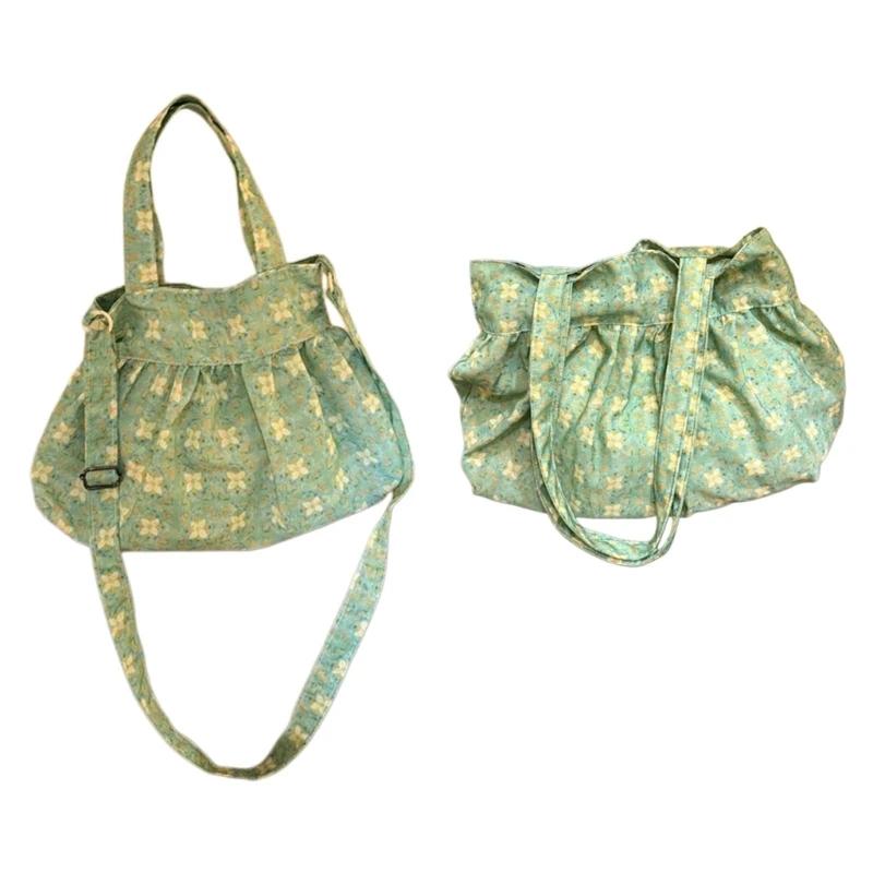 

Women Hobos Handbag Florals Shoulder Toted Purses with Closure Casual Crossbody Bags with Adjustable Strap Daily Use