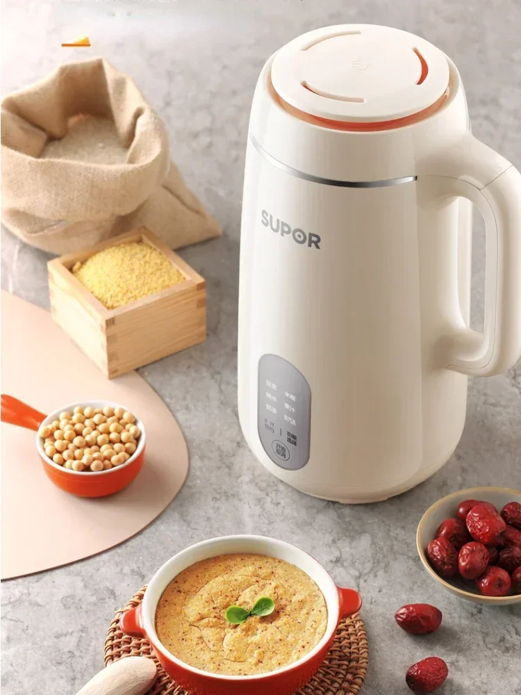 

Mini Soybean Milk Automatic Wall Breaking Heating Cooking Soymilk Maker Soy Making Juice Portable Orange Juicer Machine