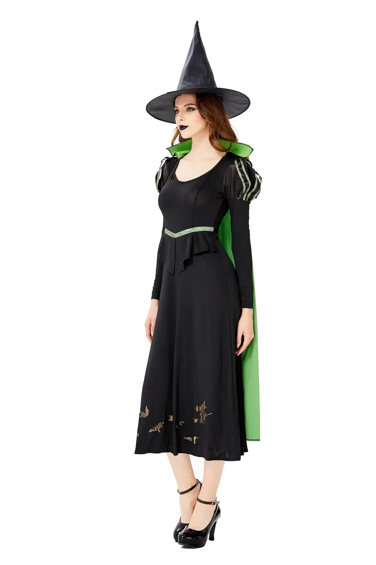 Halloween Undead Festival Evil Witch Fancy Dress Day Of The Dead Dreadful Scary Vampire Cosplay Costume