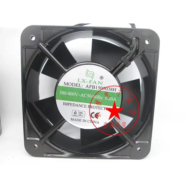 

AFB1505038H AC 380V 0.20A 150x150x50mm 2-проводной вентилятор охлаждения для сервера