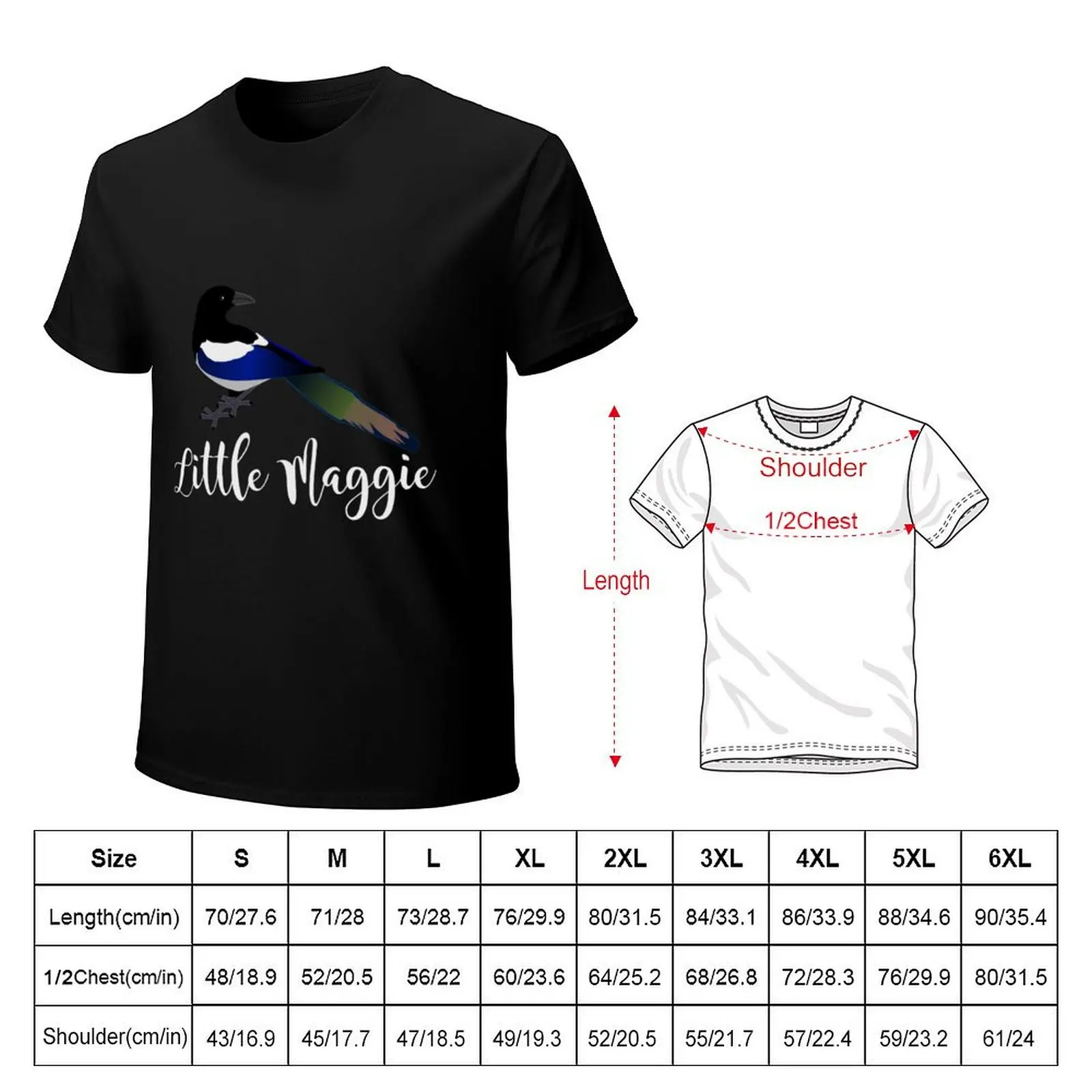 Little Maggie T-Shirt t shirt men 100% cotton luxury brand T-Shirt