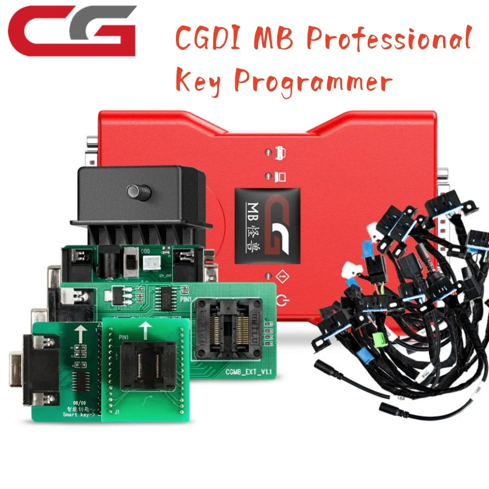 Professional CGDI MB For Benz Key Programmer EIS Test Line/ELV Adapter/ELV Simulator/ AC Adapter/New NEC Adapter with New Diode