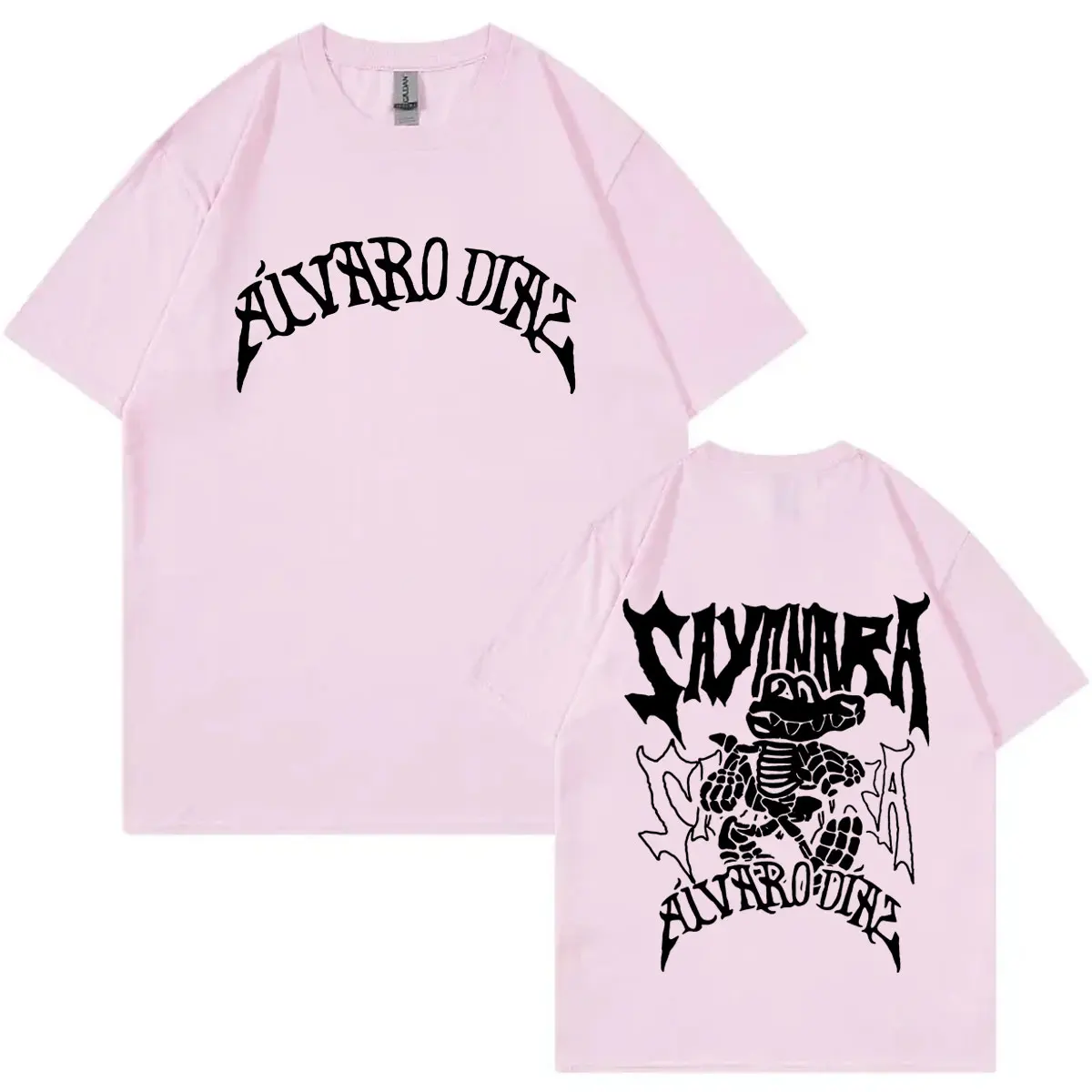 Rapper Alvaro Diaz Print T-shirt Men's Women's Hip Hop Vintage Clothing T-shirts Fashion Casual Oversized Short Sleeve T Shirts