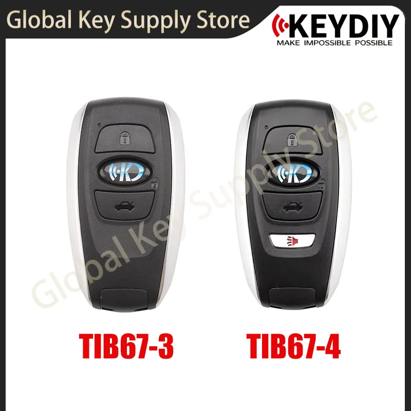 KEYDIY 8A/4D Smart Key TIB Prox Remote TIB67-3 TIB67-4 for Subaru Support ID 5801 7000