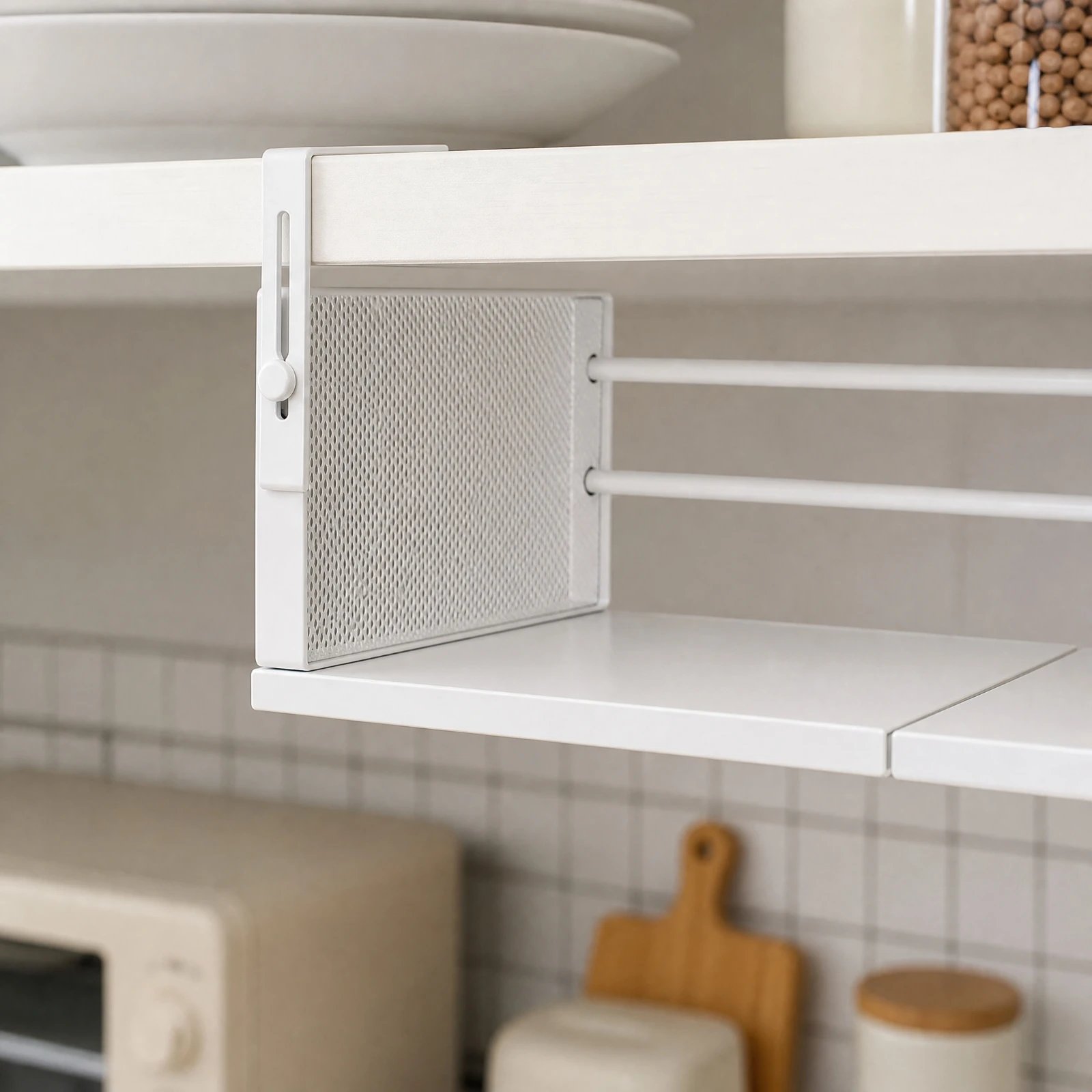 Hanging Organizer Expandable Under-Cabinet Storage Rack Undershelf Storage Basket Slim